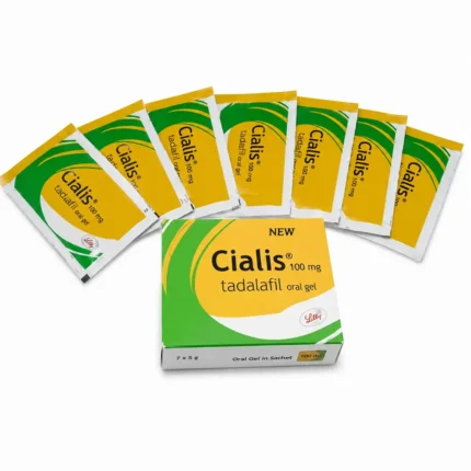 "Cialis 100 mg Oral Jel, 7'li - Orijinal ve Faturalı Ürün. Erektil disfonksiyon tedavisinde hızlı etki ve pratik kullanım. Hızlı ve güvenli teslimat."