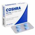 Coshra 100 mg 4 tablet orijinal ambalajı ve eczane fiyatı